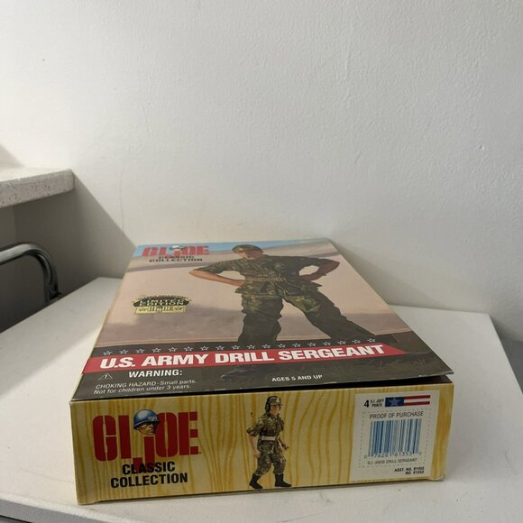 GI Joe Classic Collection U.S. Army Drill Sergeant Limited Edition - NIB - Picture 7 of 8